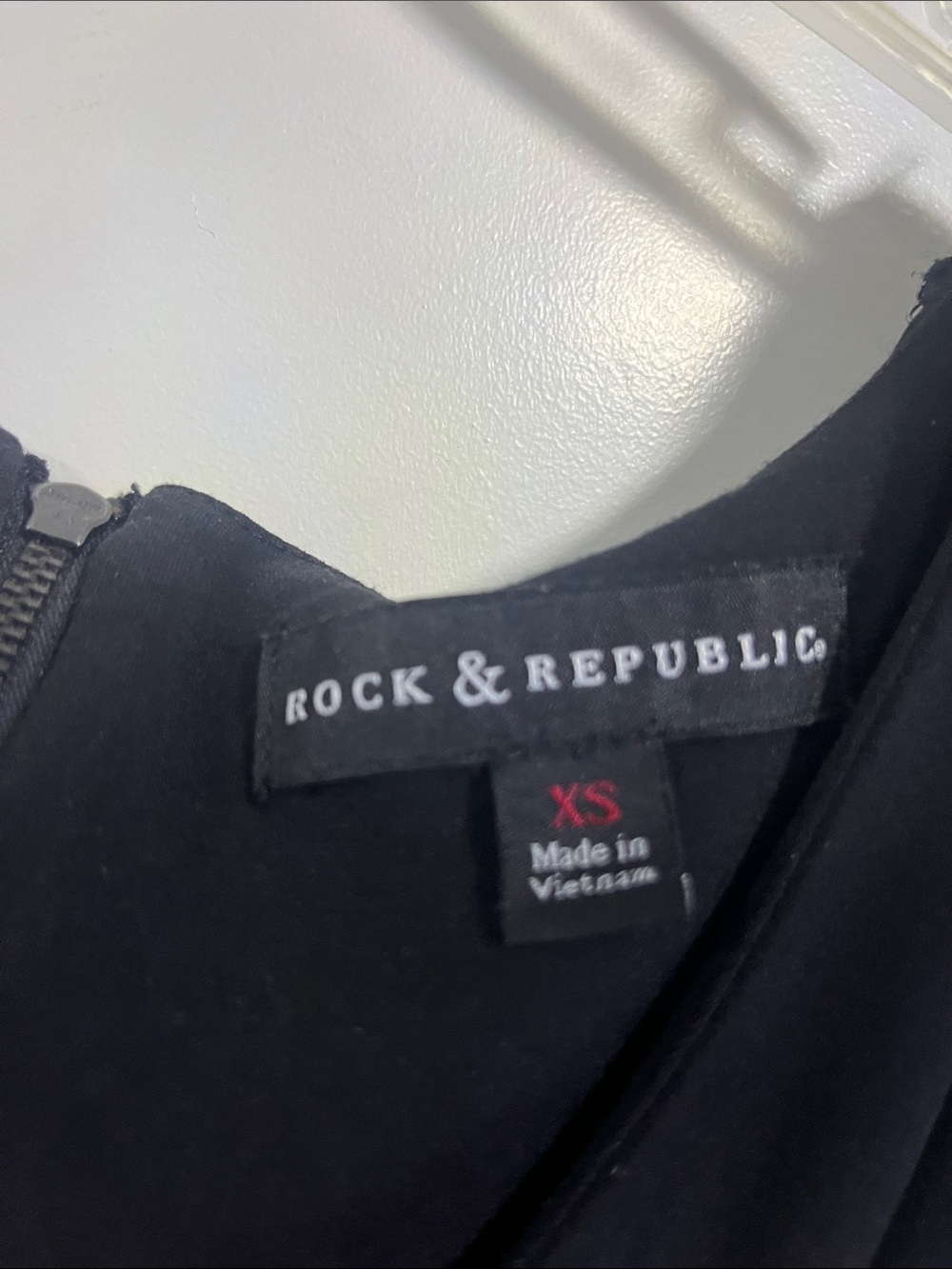 Rock & Republic Black XS Mini Dress